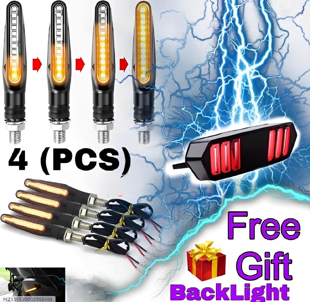 Premium Yellow LED Bike Indicators