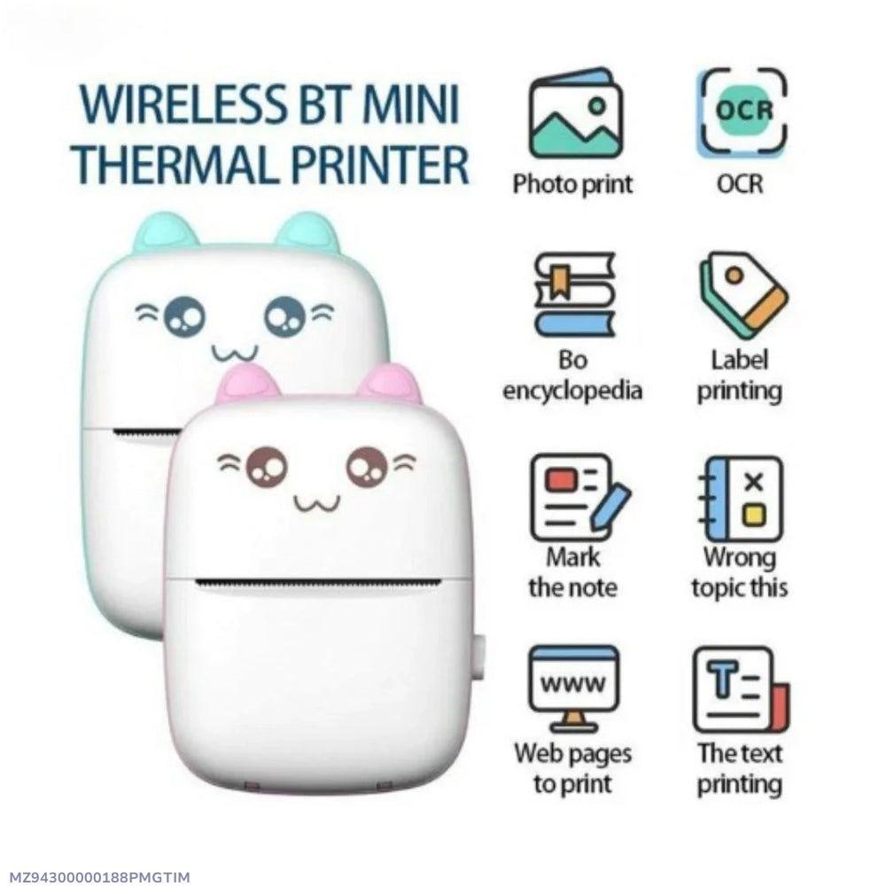 Cutesy™ Mini Wireless Pocket Printer