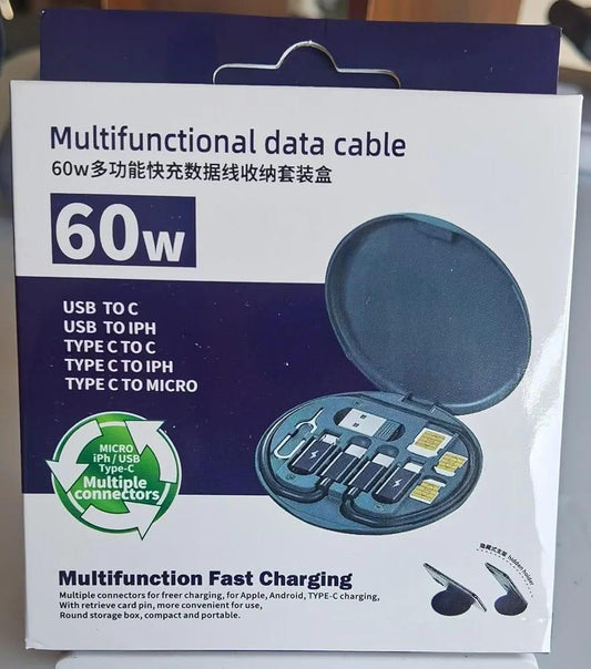6-in-1 Fast Charging Travel Kit