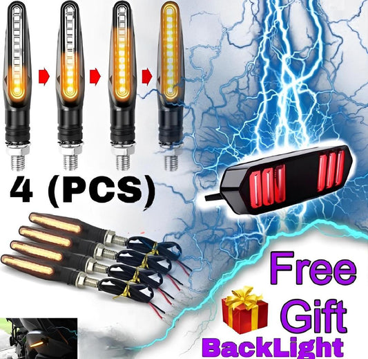Premium Yellow LED Bike Indicators