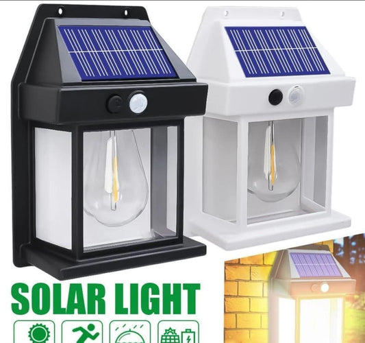Solar Motion Sensor Wall Light