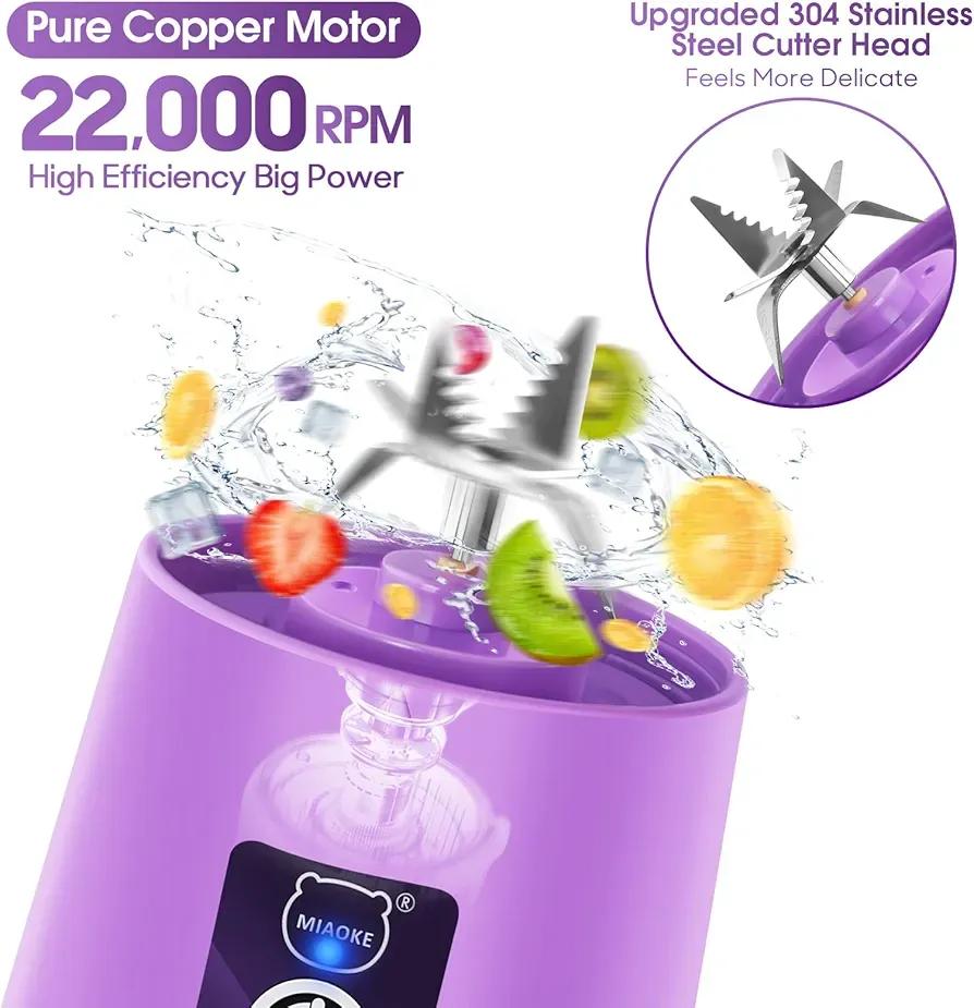 Portable USB Rechargeable Juicer Blender