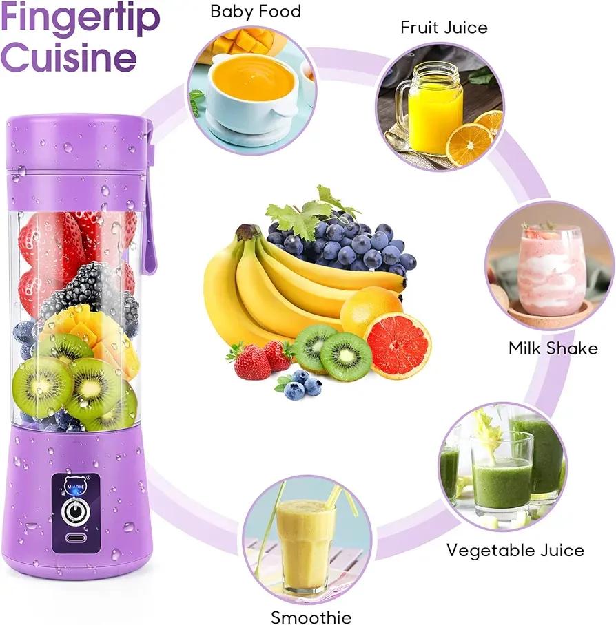 Portable USB Rechargeable Juicer Blender