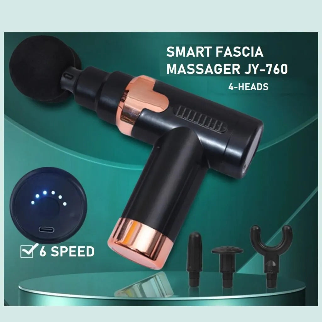 Premium Rechargeable Mini Massager Gun - Body Pain Relief