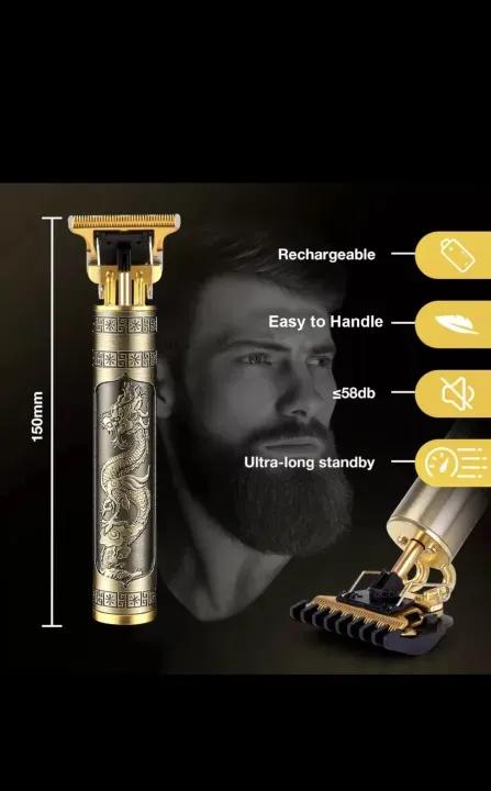 Gold Metallic Hair Trimmer
