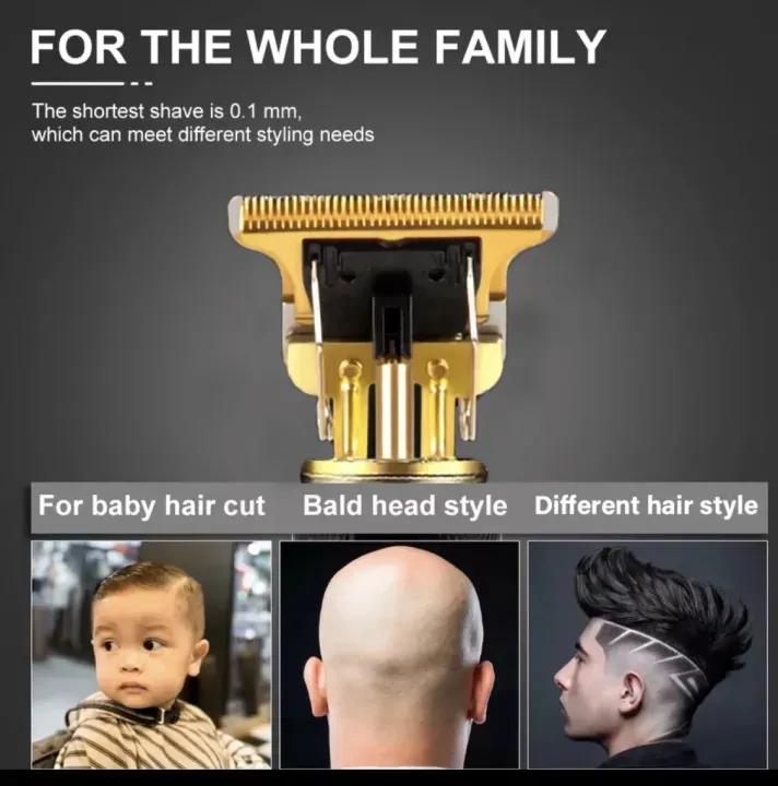 Gold Metallic Hair Trimmer