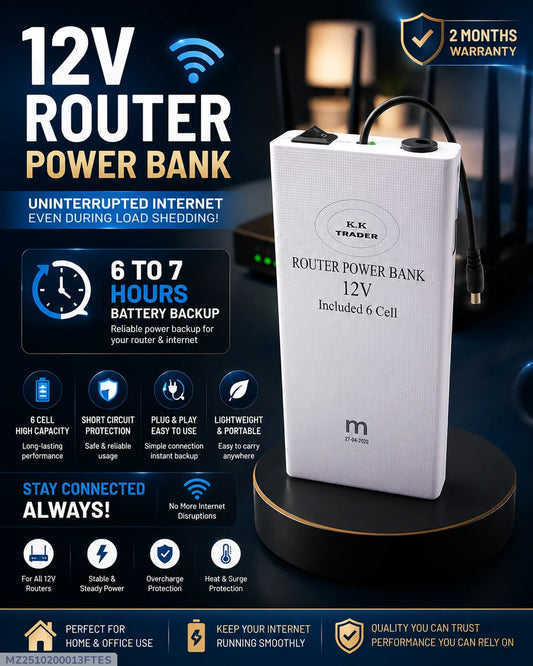 2-in-1 Wi-Fi Router & Mobile Power Bank