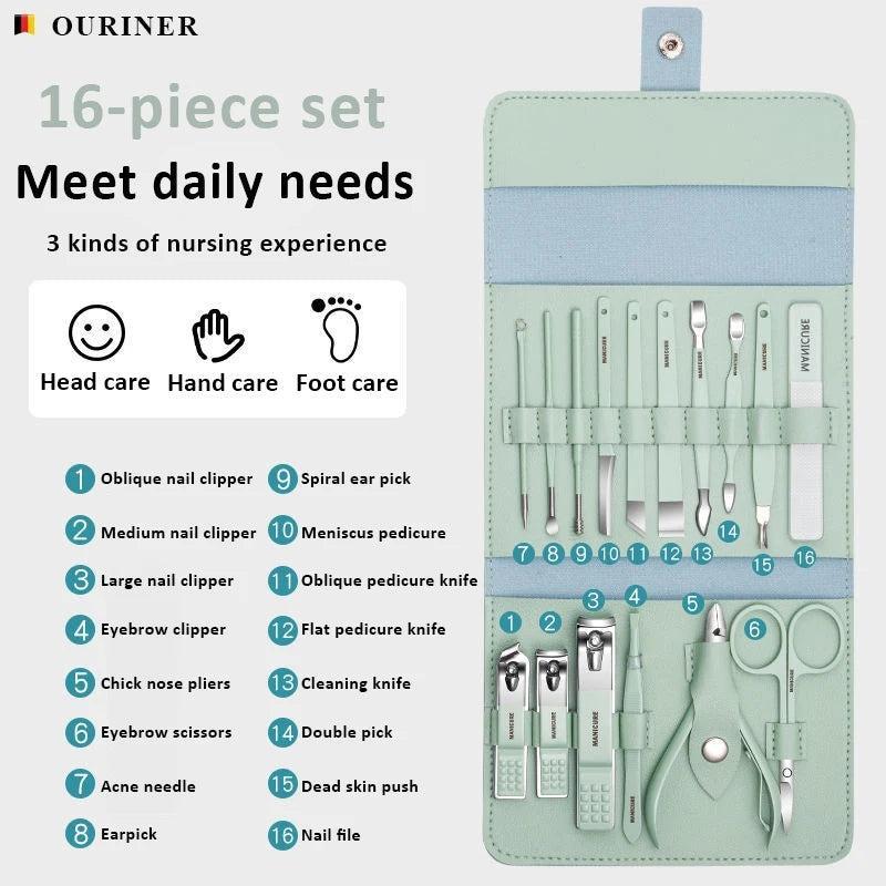 16-in-1 Professional Manicure Kit
