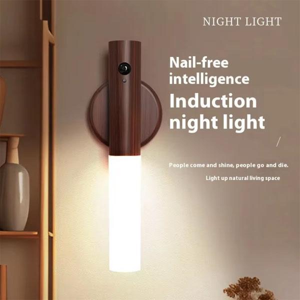 Magnetic Wooden Induction Night Light