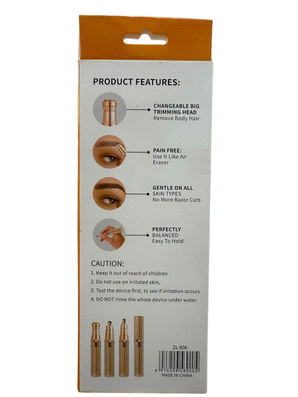 3-in-1 Rechargeable Precision Ladies Trimmer & Eyebrow Shaver