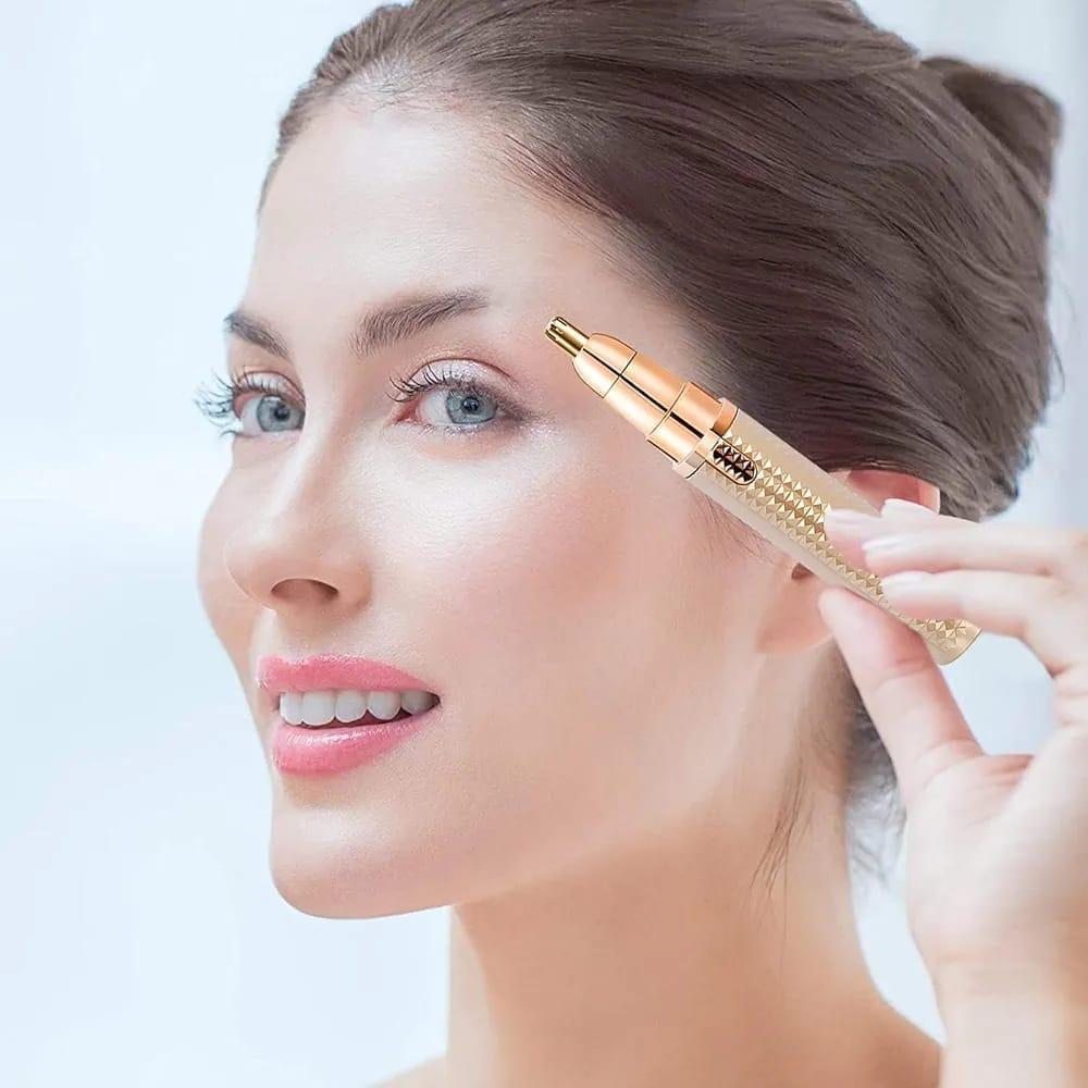3-in-1 Rechargeable Precision Ladies Trimmer & Eyebrow Shaver