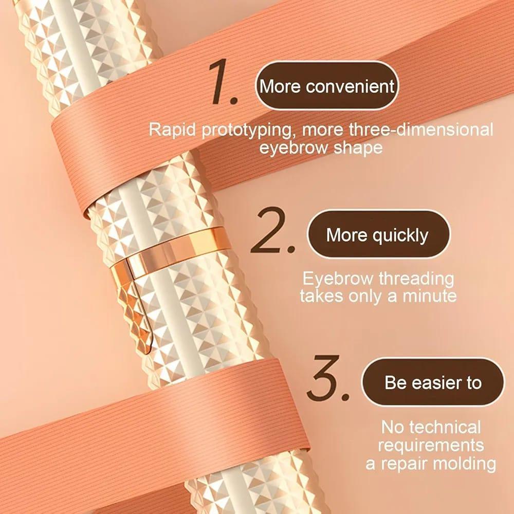 3-in-1 Rechargeable Precision Ladies Trimmer & Eyebrow Shaver