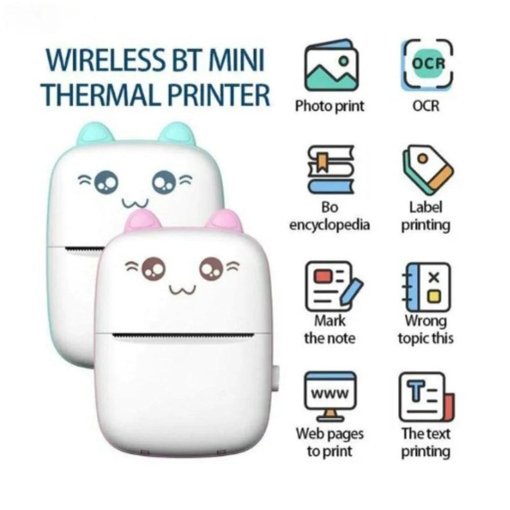 Cutesy™ Mini Wireless Pocket Printer