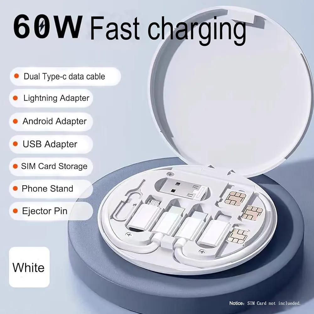 6-in-1 Fast Charging Travel Kit