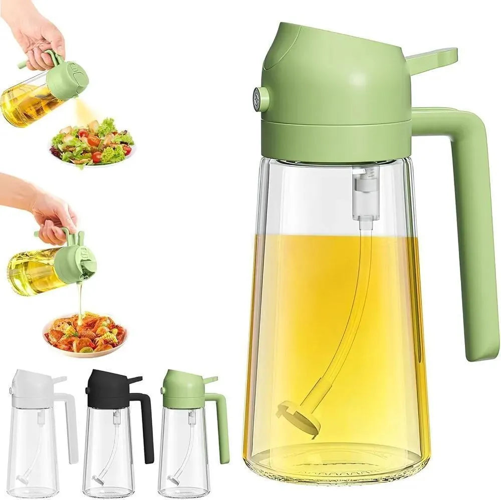 2-in-1 Premium Oil Sprayer & Dispenser