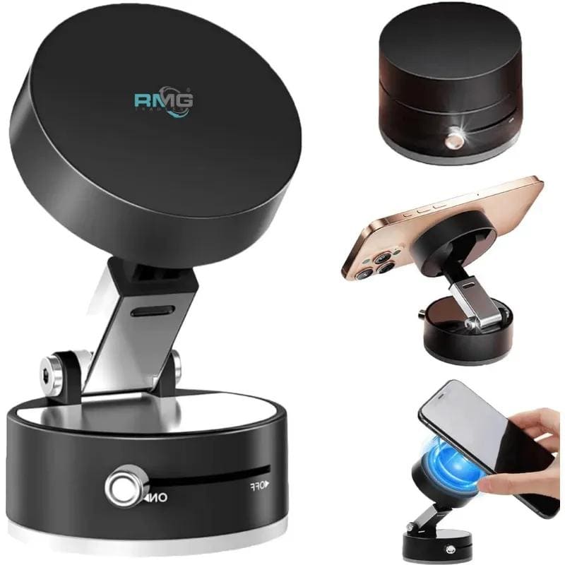Premium MagGrip Vacuum Magnetic Phone Mount for Car Dashboard