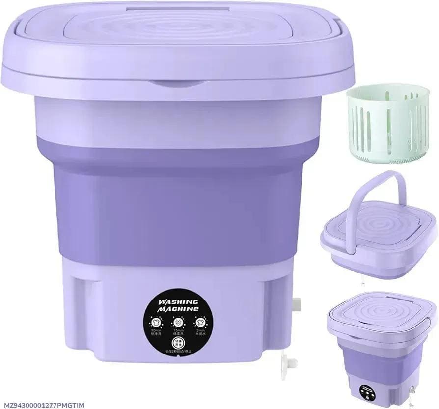 Portable Foldable Washing Machine - Mini Small Clothes Washer
