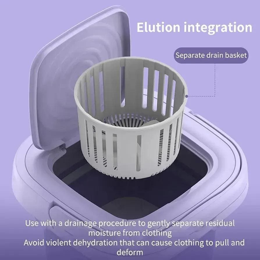 Portable Foldable Washing Machine - Mini Small Clothes Washer