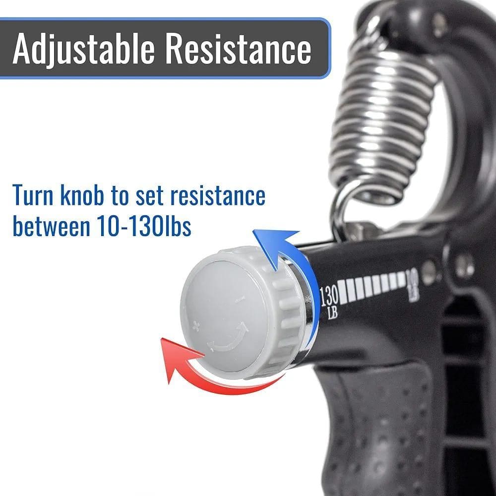 Digital Counter Hand Grip Strengthener - Adjustable 5-60kg